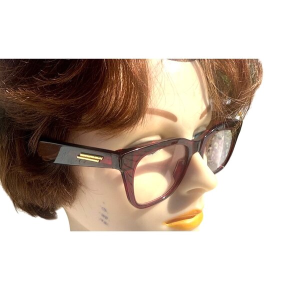 Bottega Veneta Womens Burgundy BV1155O Eyeglasses Frames glasses Italy